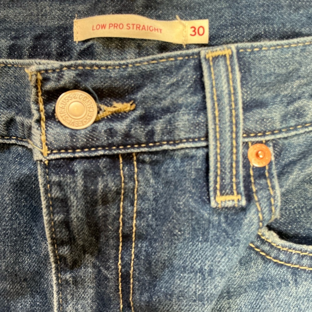 LEVI'S Low Pro Straight jean 30 regular